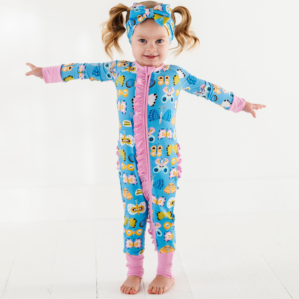 
                      
                        Just Wing It Convertible Footies with Ruffle
                      
                    