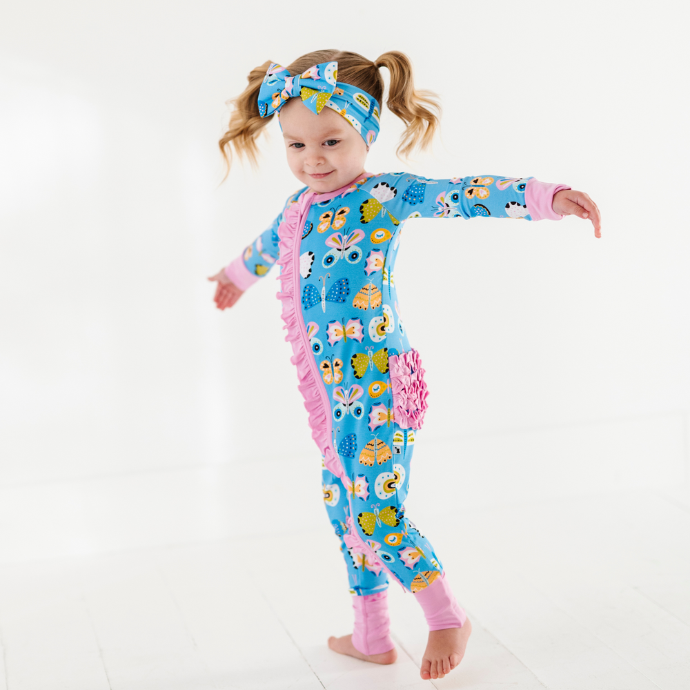 
                      
                        Just Wing It Convertible Footies with Ruffle
                      
                    