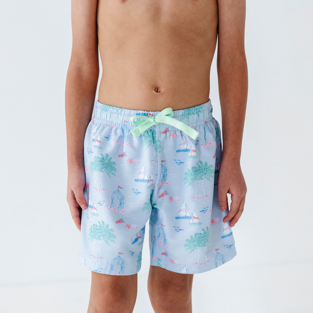 
                      
                        Dreams for Sail Boys Swim Trunks
                      
                    