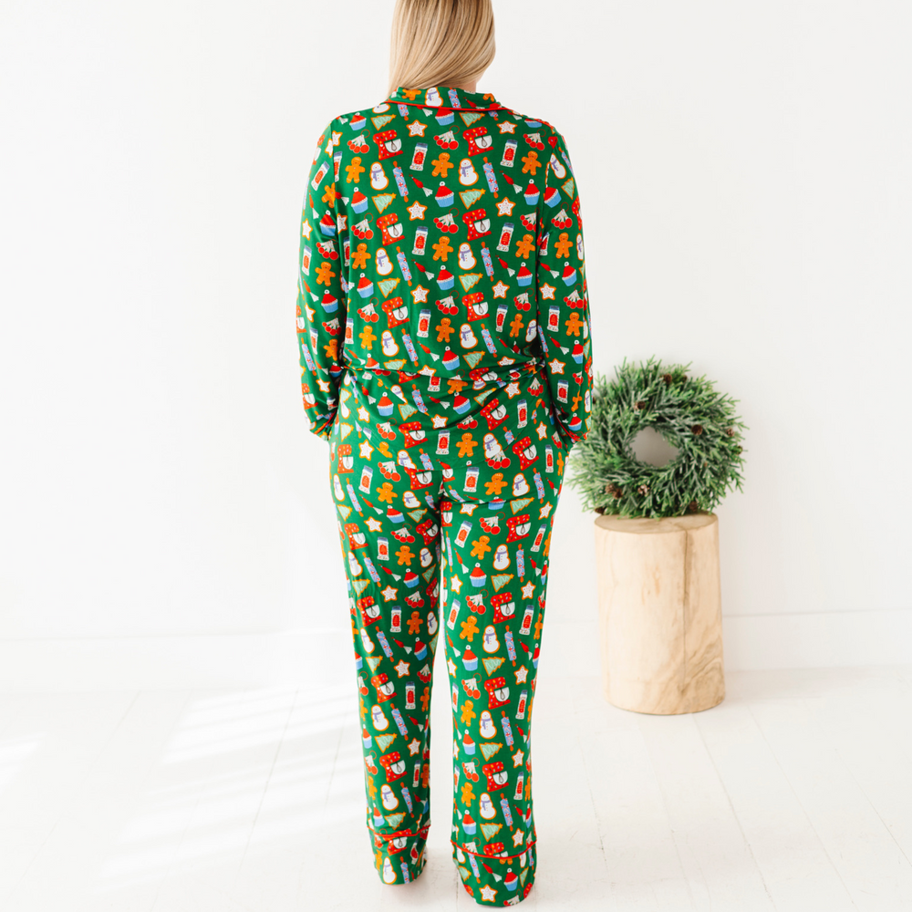 
                      
                        Woman in Christmas Baking Pajamas
                      
                    