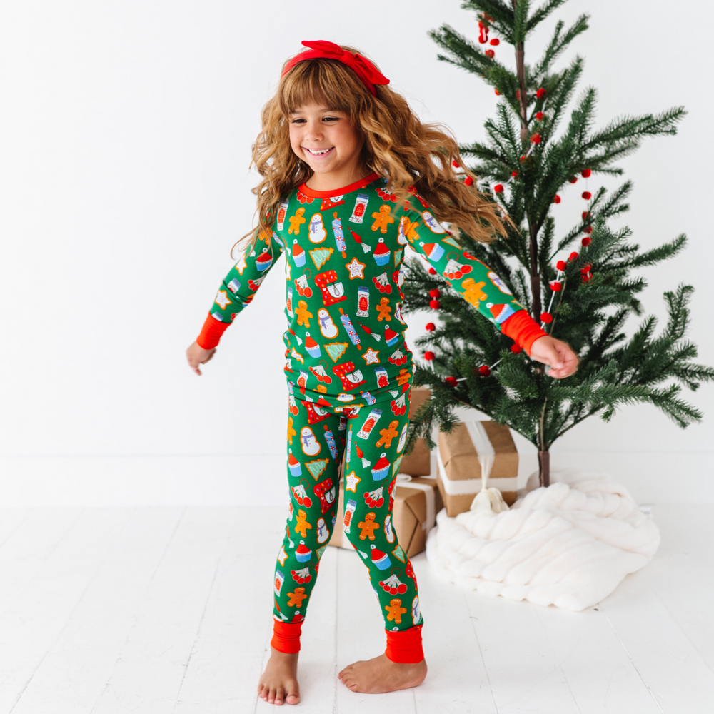 
                      
                        Girl in Christmas Baking Pajamas by Kiki and Lulu
                      
                    