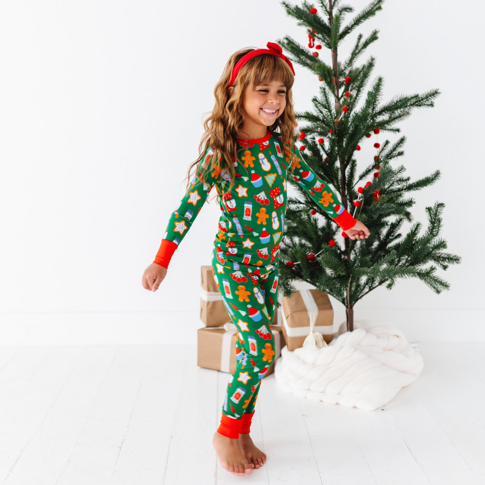 
                      
                        Girl in Christmas Baking Pajamas by Kiki and Lulu
                      
                    