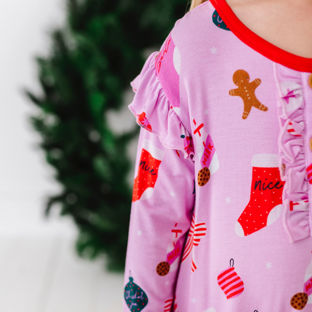 
                      
                        Pink Christmas Nightgown by Kiki and Lulu
                      
                    