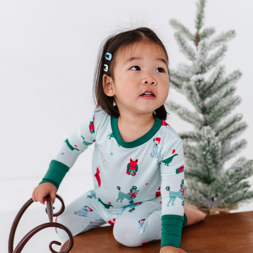 
                      
                        Christmas Dog Kids Pajamas  by Kiki and Lulu
                      
                    
