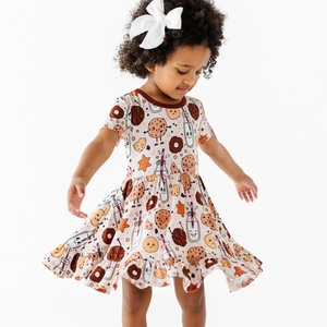 Everything I Dough, I Dough It For You Cookies Toddler/Girls Dress