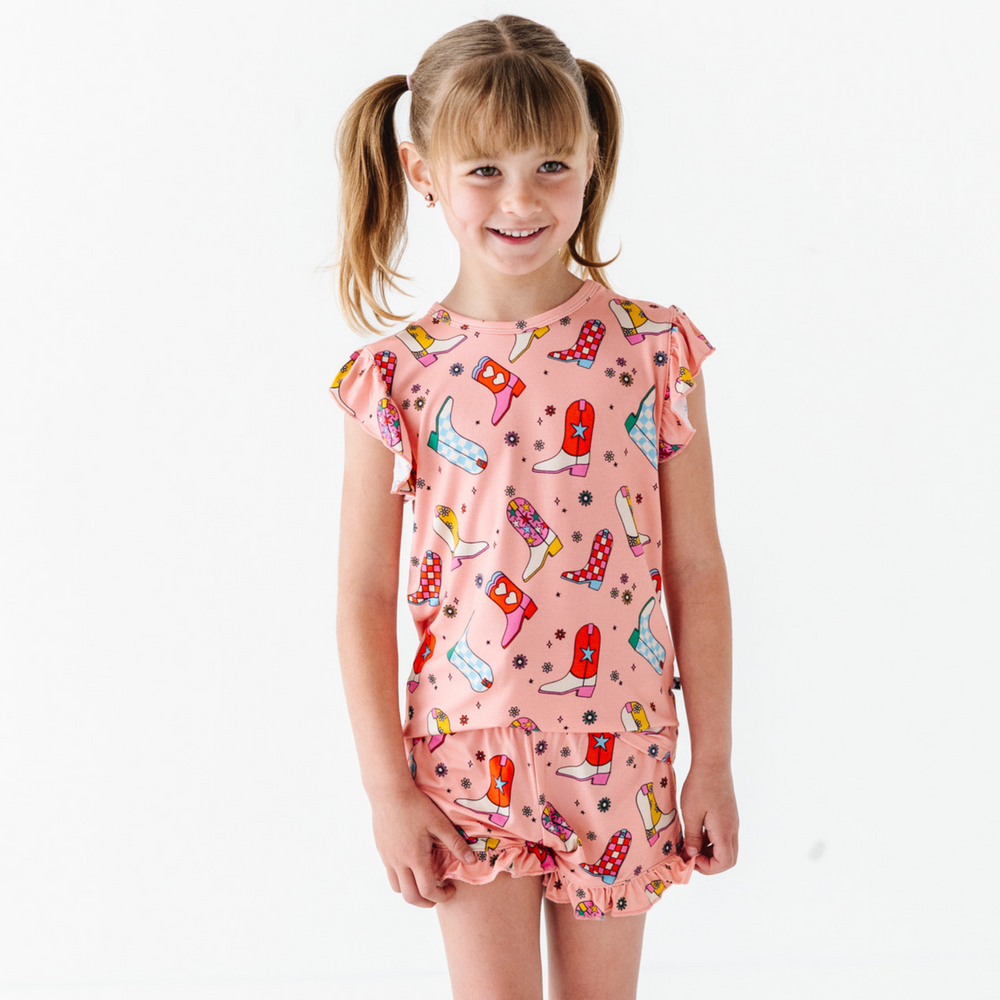 Let's Go (to bed) Girls Short Set Toddler/Kids