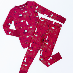 
                
                    Load image into Gallery viewer, Shine Bright Like a Lighthouse Toddler/Big Kid Pajamas
                
            