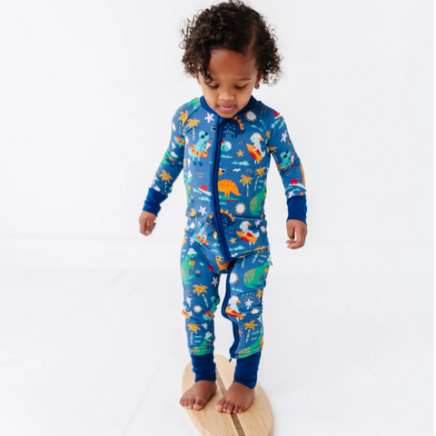 Rockin' and Roarin' Convertible Footie