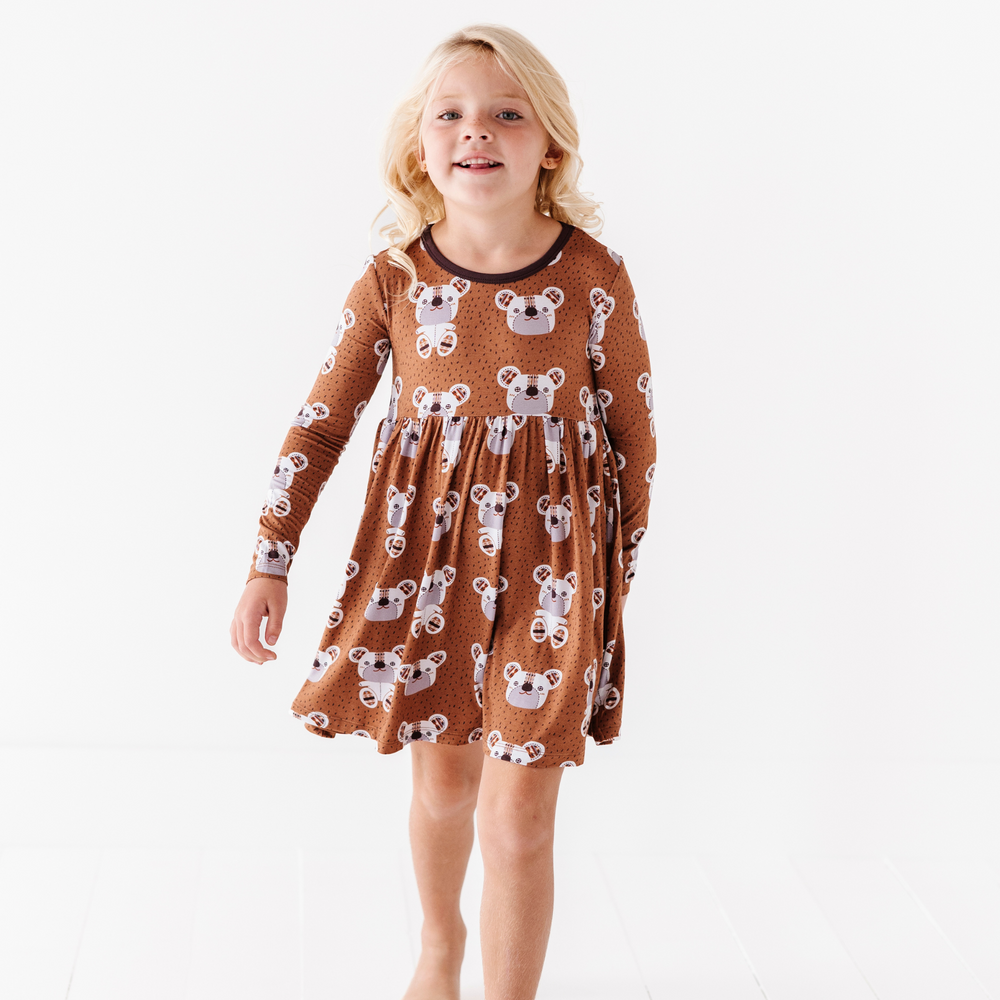 
                      
                        Bears Gone Plaid Toddler/Girls Dress
                      
                    