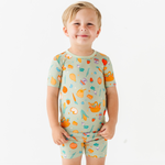 Don't Panic, It's Organic Farmer's Market Toddler/Big Kid Pajamas- Short Sleeve and Shorts