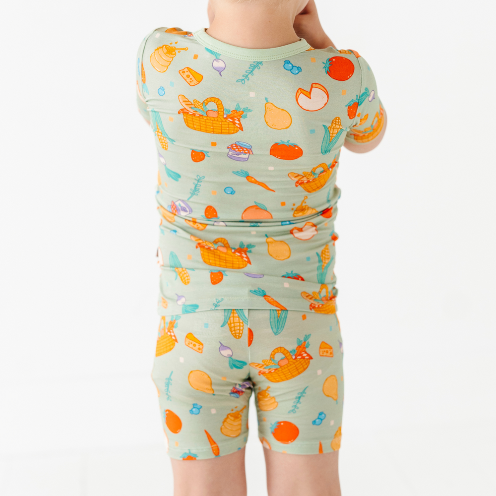 
                      
                        Don't Panic, It's Organic Farmer's Market Toddler/Big Kid Pajamas- Short Sleeve and Shorts
                      
                    