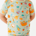 Don't Panic, It's Organic Farmer's Market Toddler/Big Kid Pajamas- Short Sleeve and Shorts