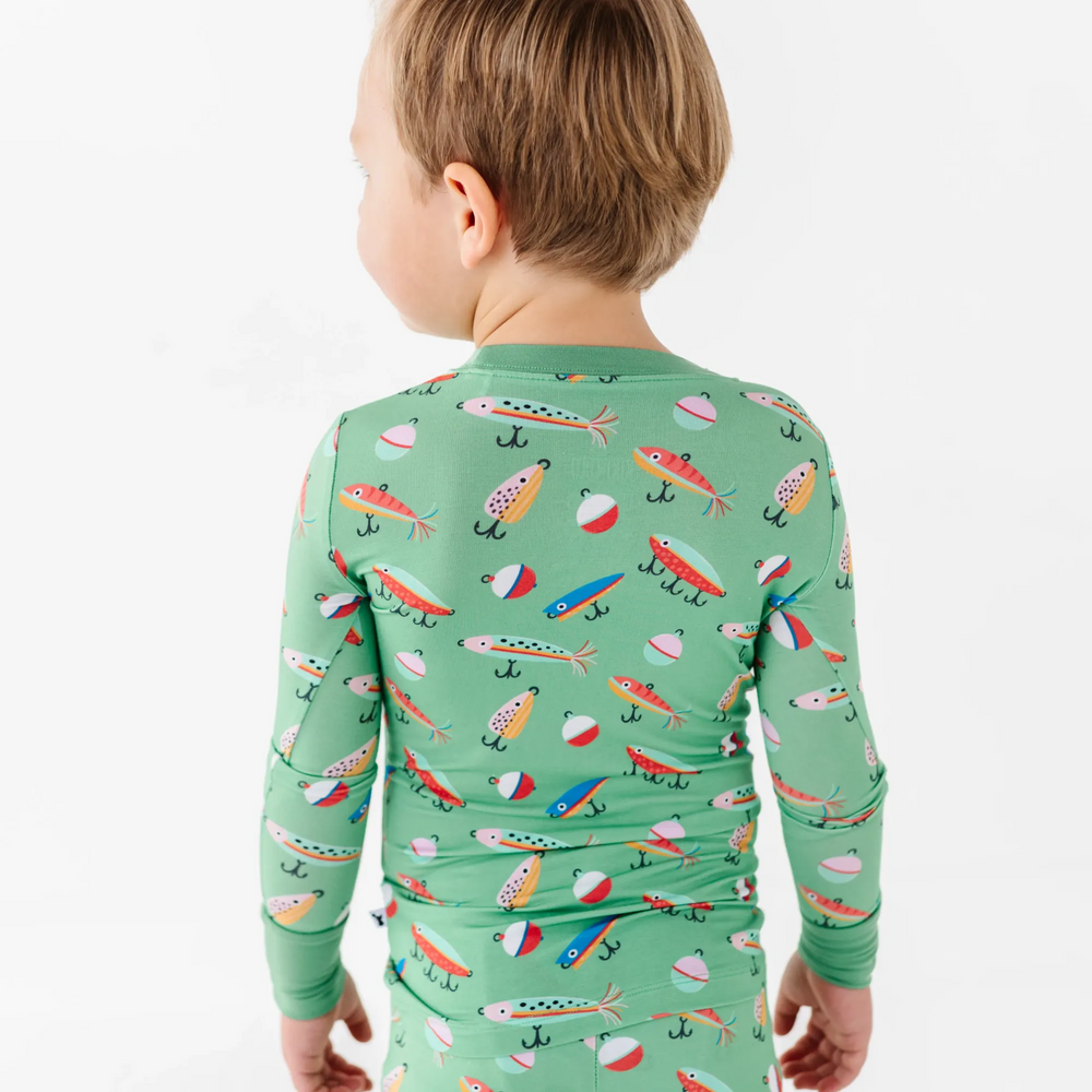 
                      
                        Kid in Fishing Pajamas by Kiki and Lulu
                      
                    