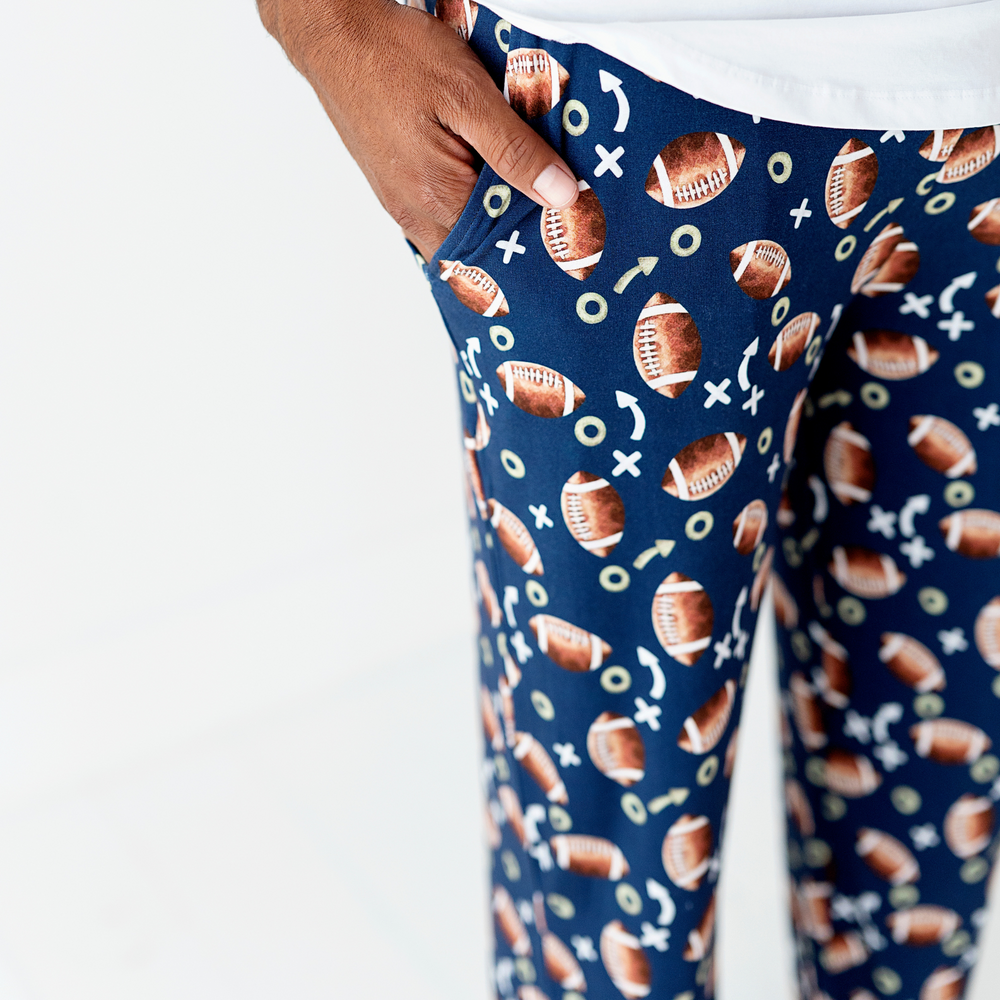 
                
                    Load image into Gallery viewer, man in football lounge pants
                
            