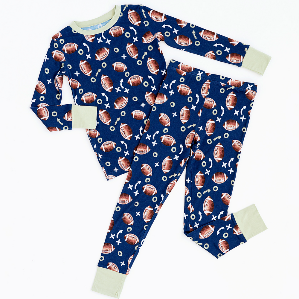 
                      
                        Clear Eyes, Full Hearts, Lets Snooze Football Toddler/Big Kid Pajamas
                      
                    