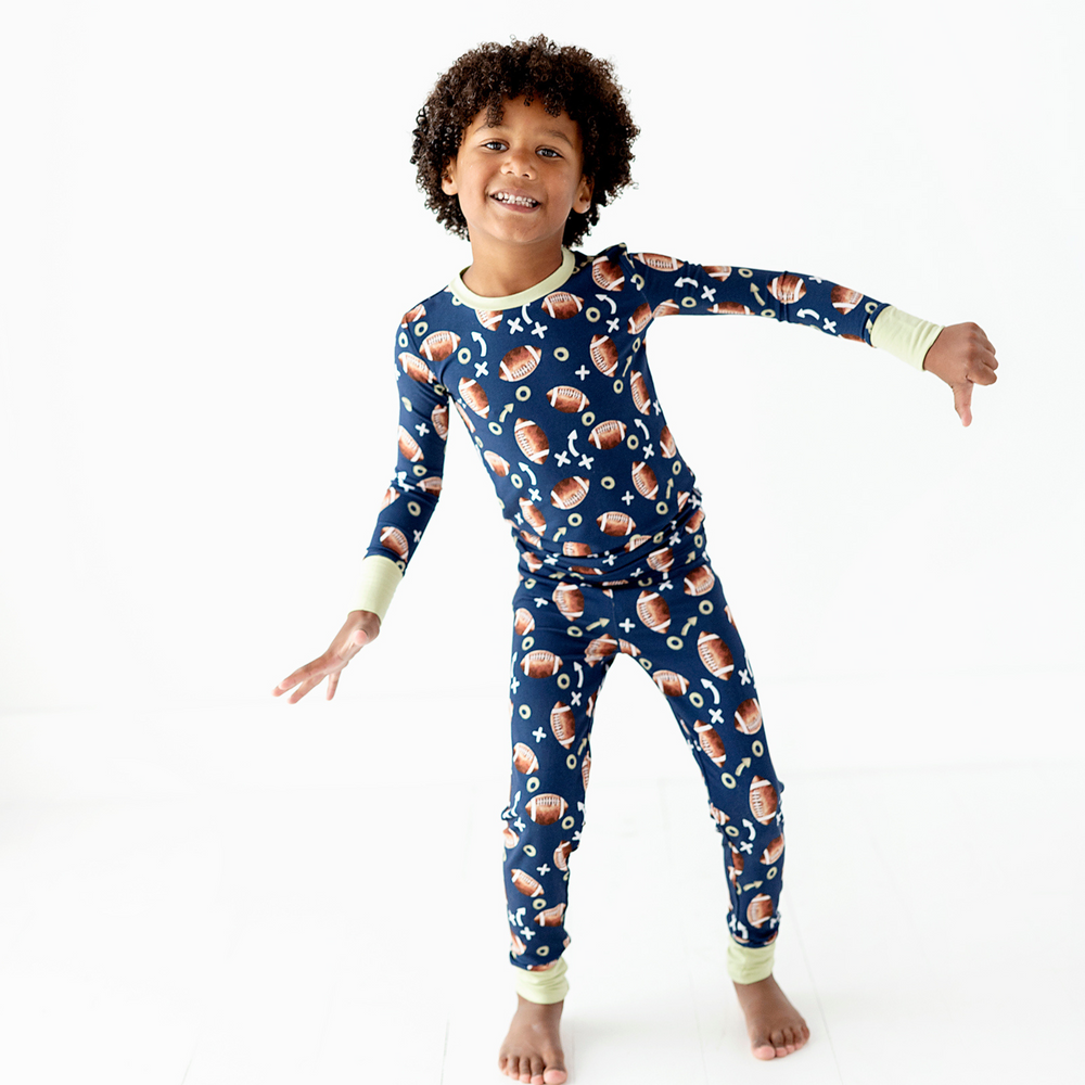 
                      
                        Clear Eyes, Full Hearts, Lets Snooze Football Toddler/Big Kid Pajamas
                      
                    