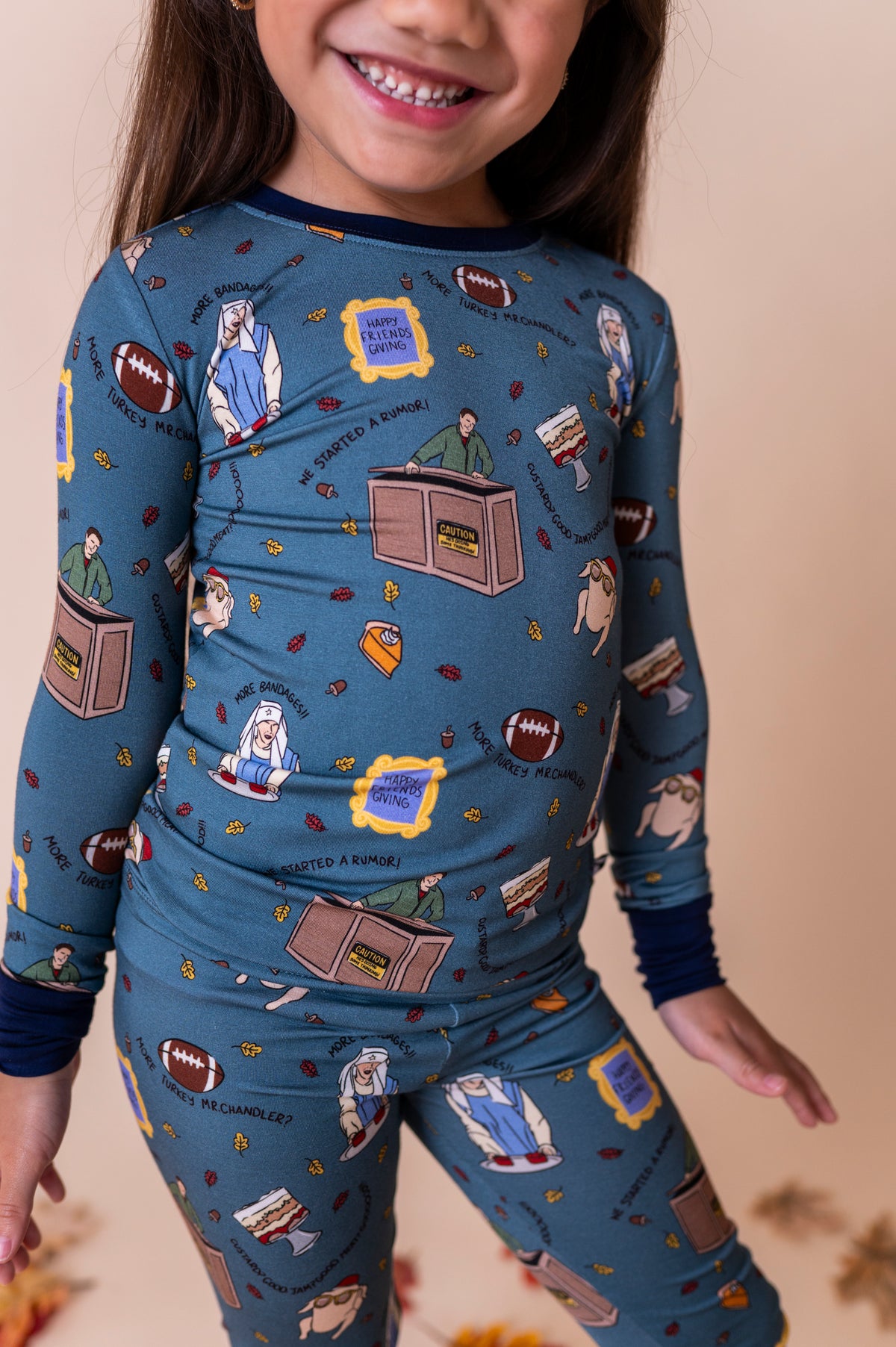 Friendsgiving Kids Pajamas