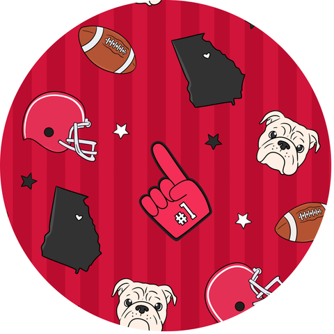 Game Day In Georgia Mens Lounge Pants - PREORDER