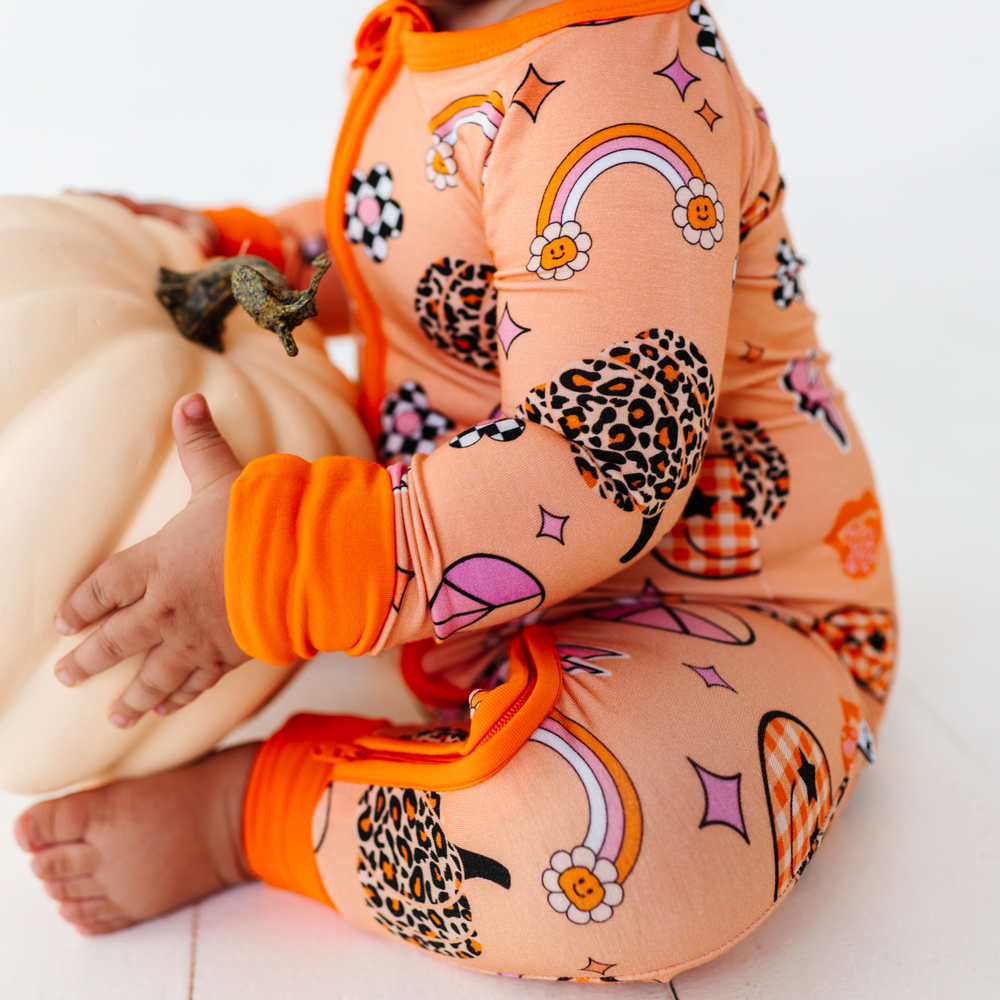 Girls Fall Retro Footies by Kiki and Lulu