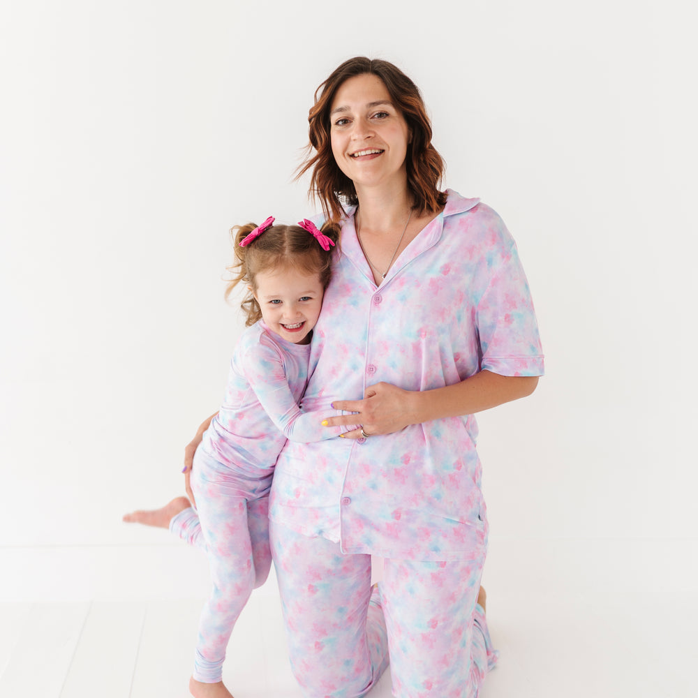 
                      
                        Girl in Tie Dye Pajamas by Kiki and Lulu
                      
                    
