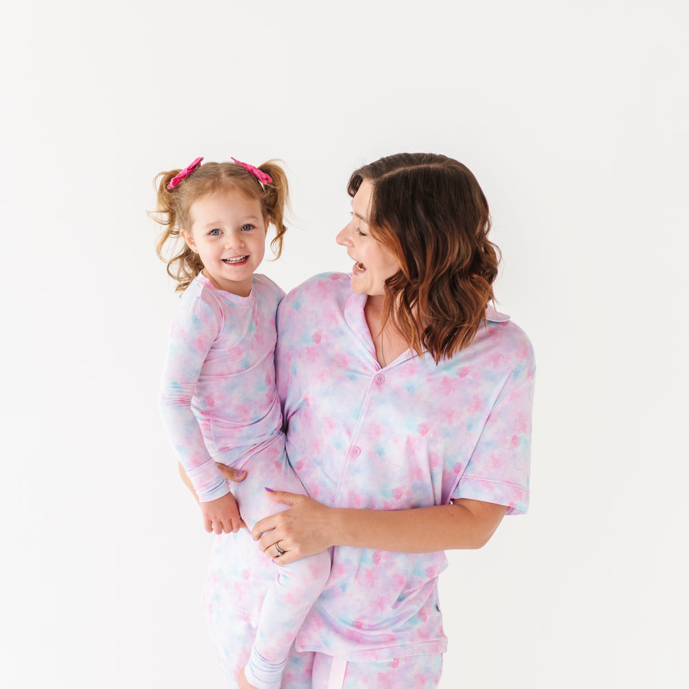
                      
                        Girl in Tie Dye Pajamas by Kiki and Lulu
                      
                    