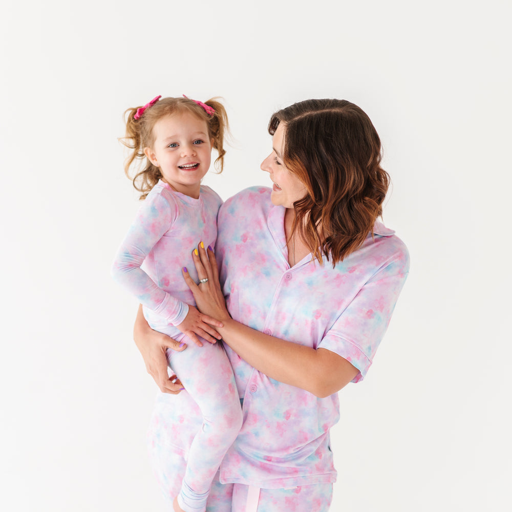 
                      
                        Girl in Tie Dye Pajamas by Kiki and Lulu
                      
                    