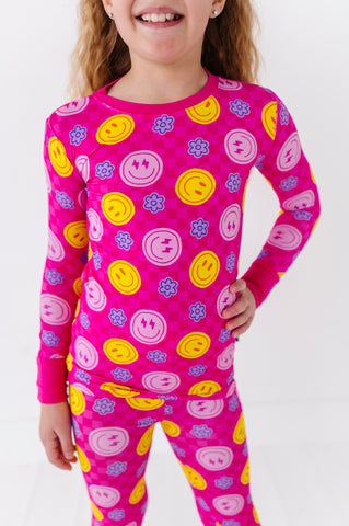 Electric Smiles Kids Pajamas