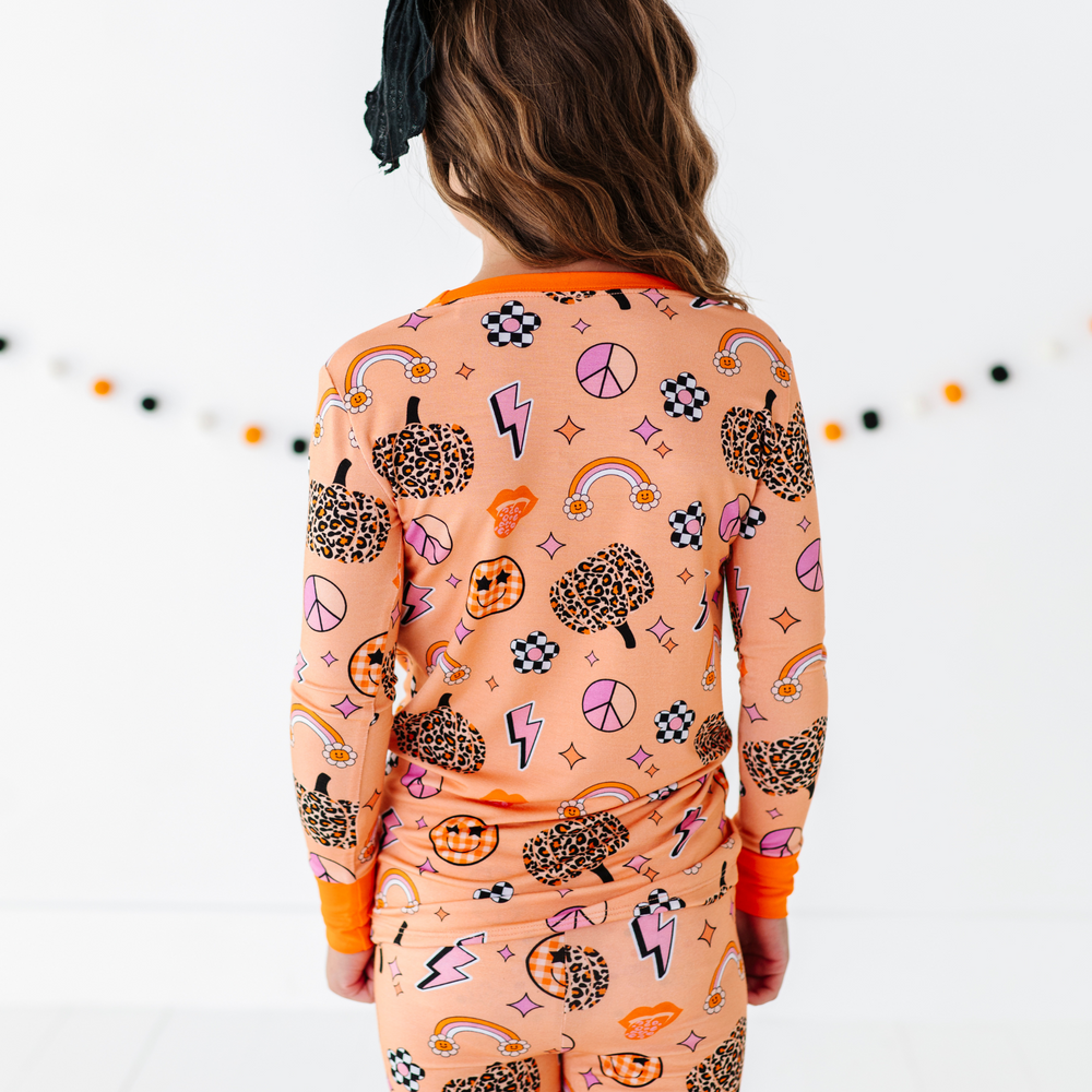 
                      
                        Girl in retro fall pajamas by Kiki and Lulu
                      
                    