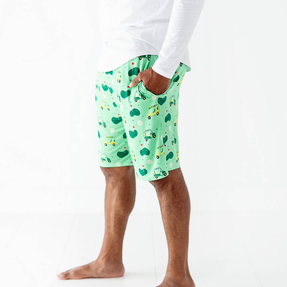 
                      
                        Man in Kiki+ Lulu Bamboo Golf Shorts
                      
                    