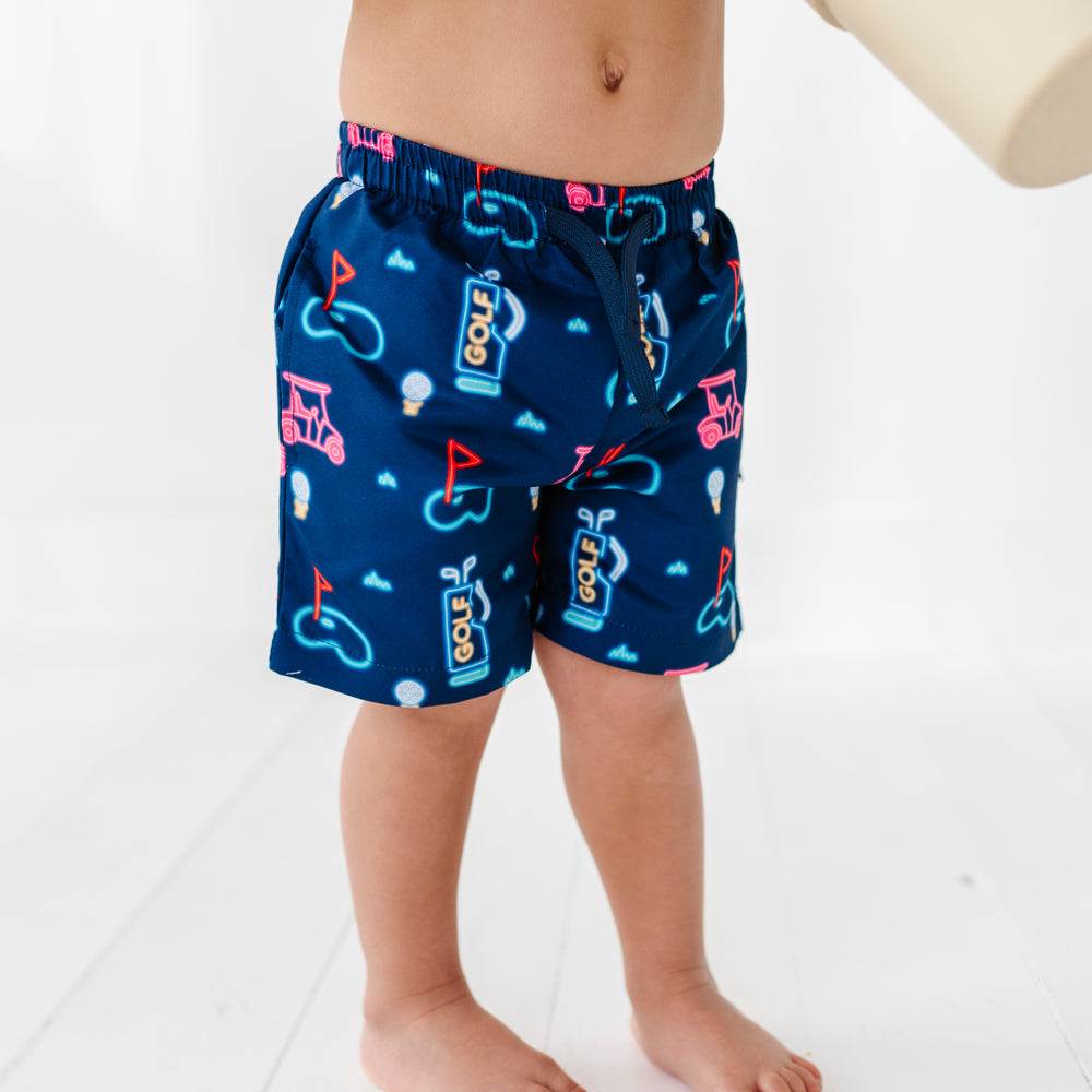 Golf Swim Trunks For Boys