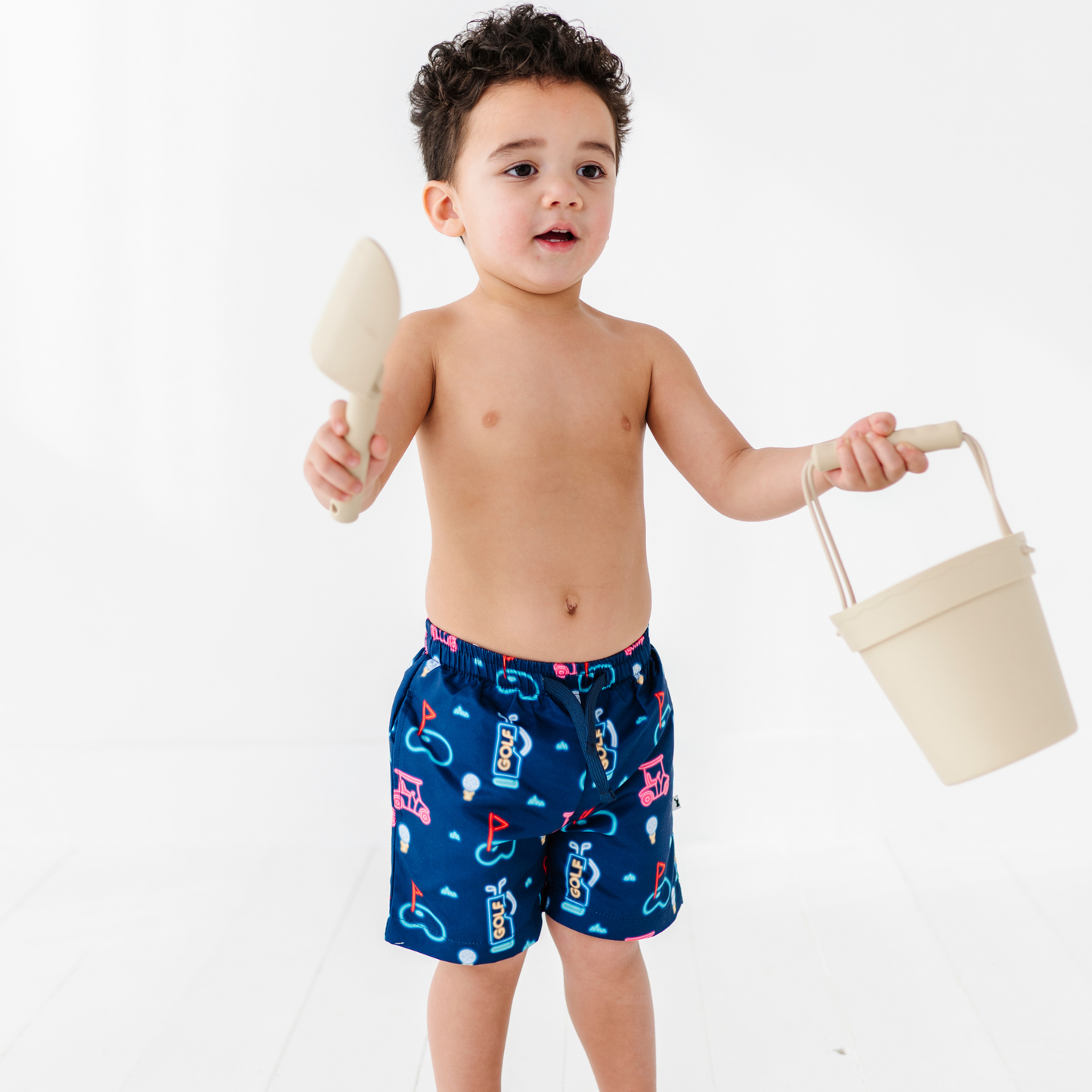 Golf Swim Trunks For Boys