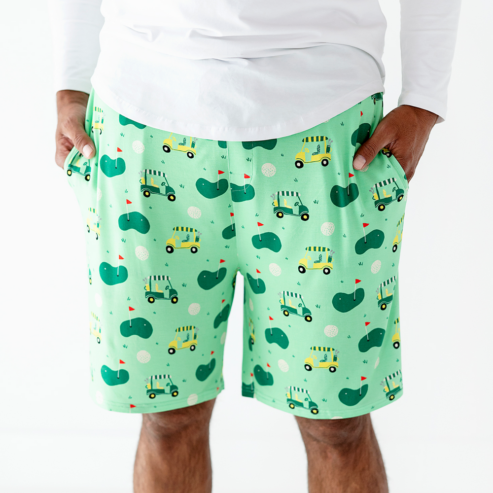 
                      
                        Man in Kiki+ Lulu Bamboo Golf Shorts
                      
                    