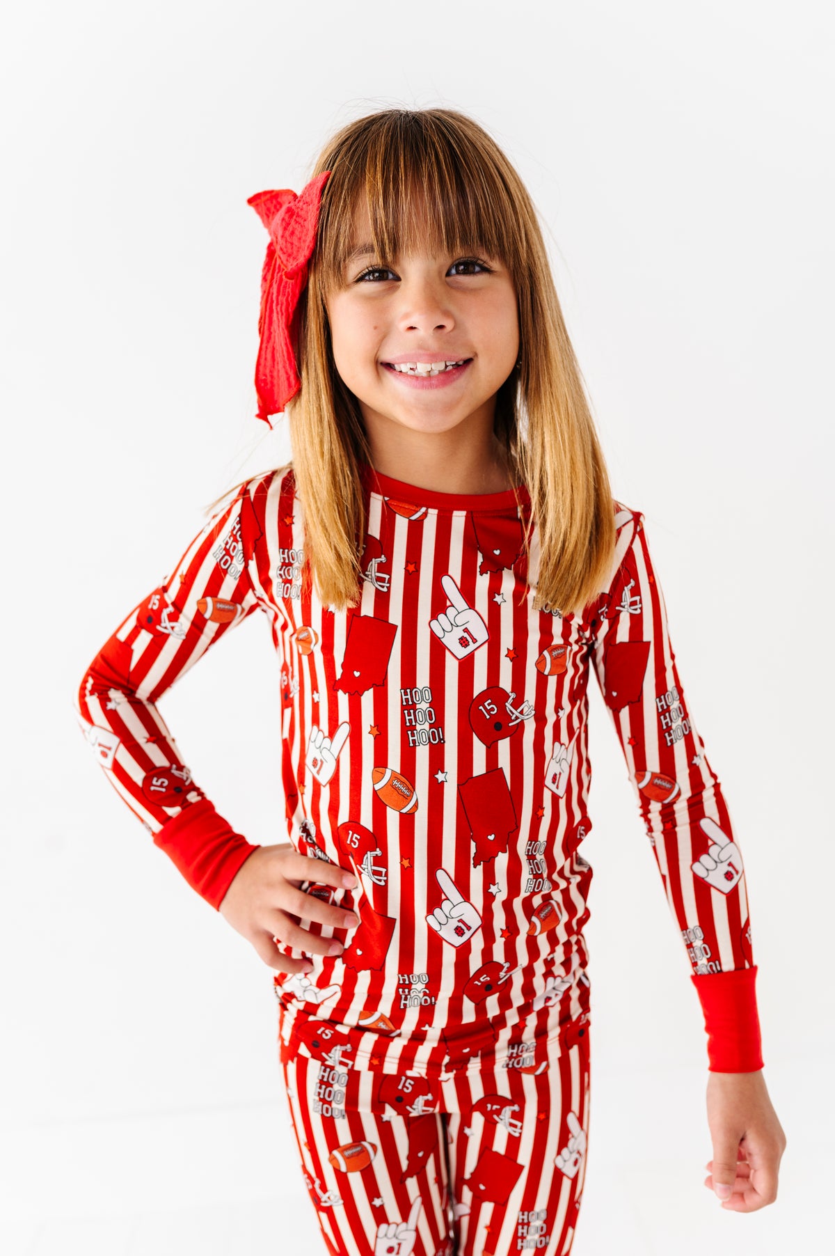 Game Day in Indiana Kids Pajamas