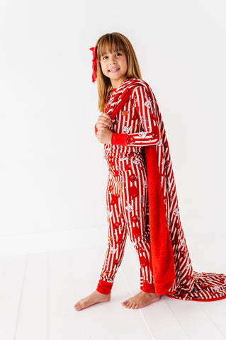 Game Day in Indiana Fuzzy Tailgate Blanket