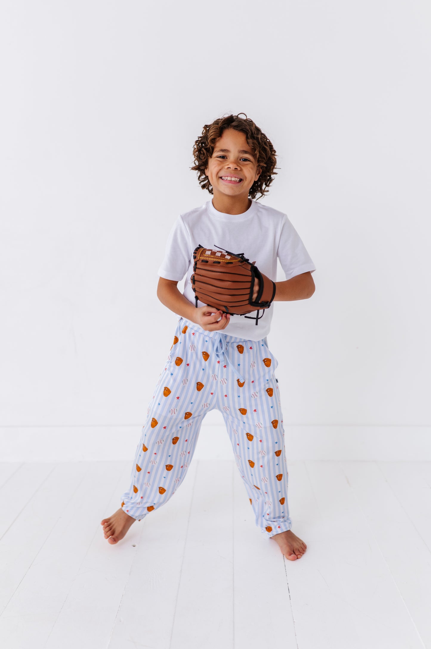 Stripe Out Boys Lounge Pants - Bigger Kids