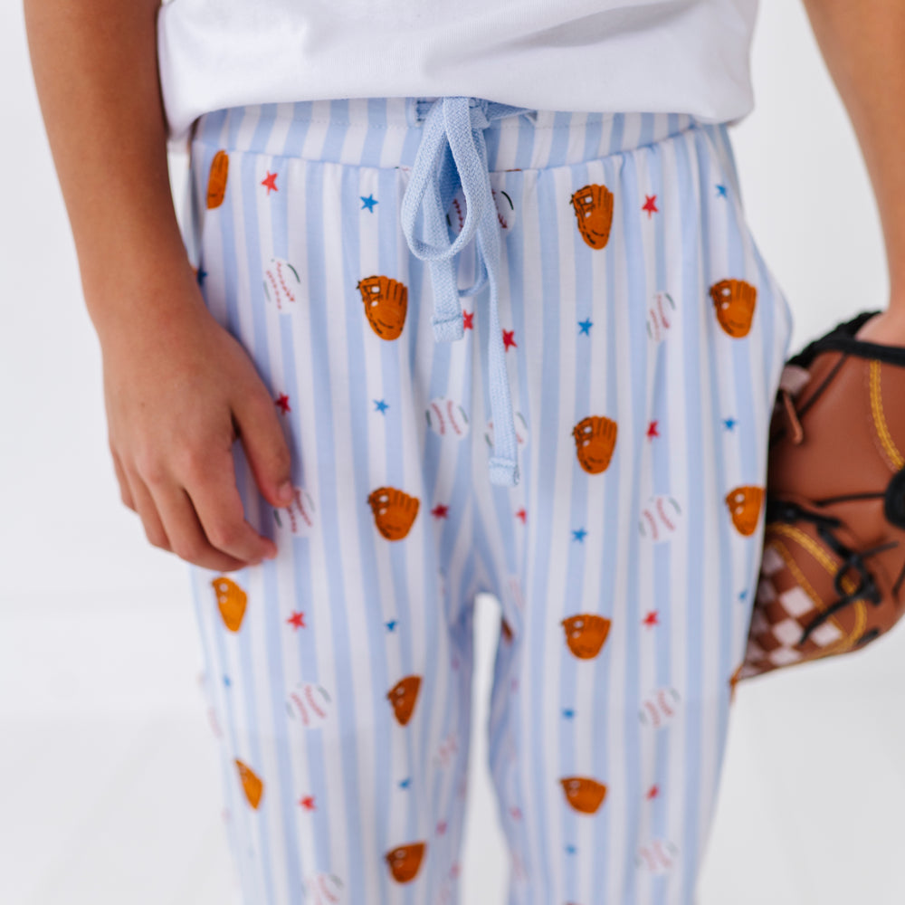 Stripe Out Boys Lounge Pants - Bigger Kids