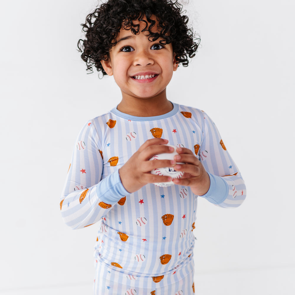 Stripe Out Toddler/Big Kid Pajamas