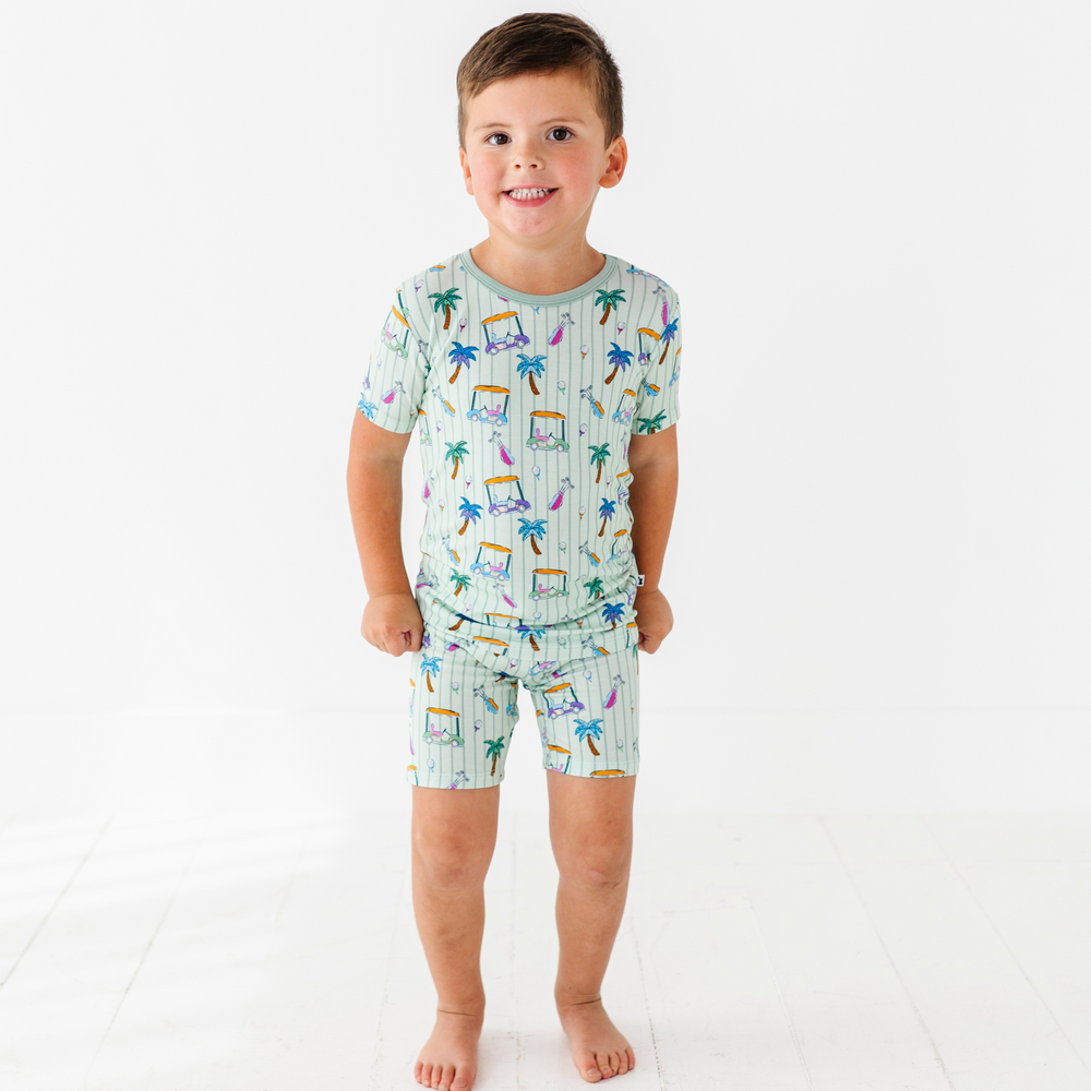 
                      
                        It's Fore O'Clock Somewhere Toddler/Big Kid Pajamas- Short Sleeve and Shorts
                      
                    