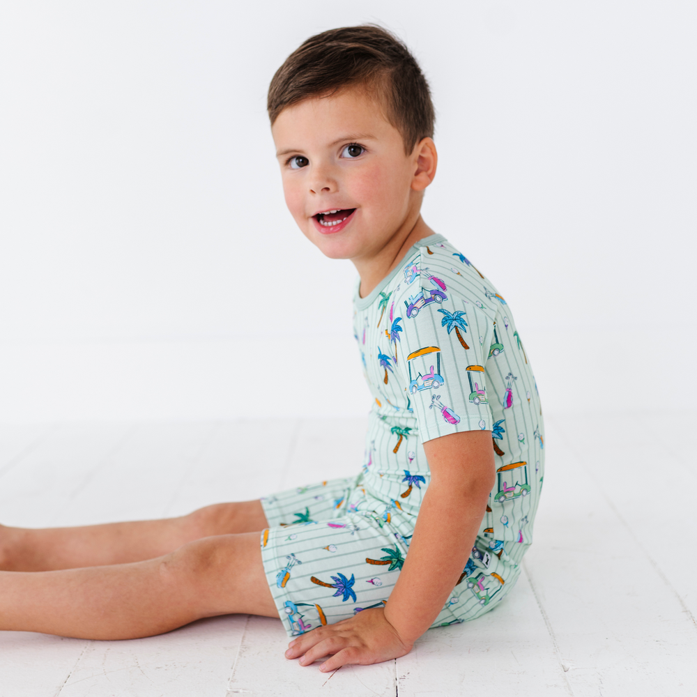 
                      
                        It's Fore O'Clock Somewhere Toddler/Big Kid Pajamas- Short Sleeve and Shorts
                      
                    