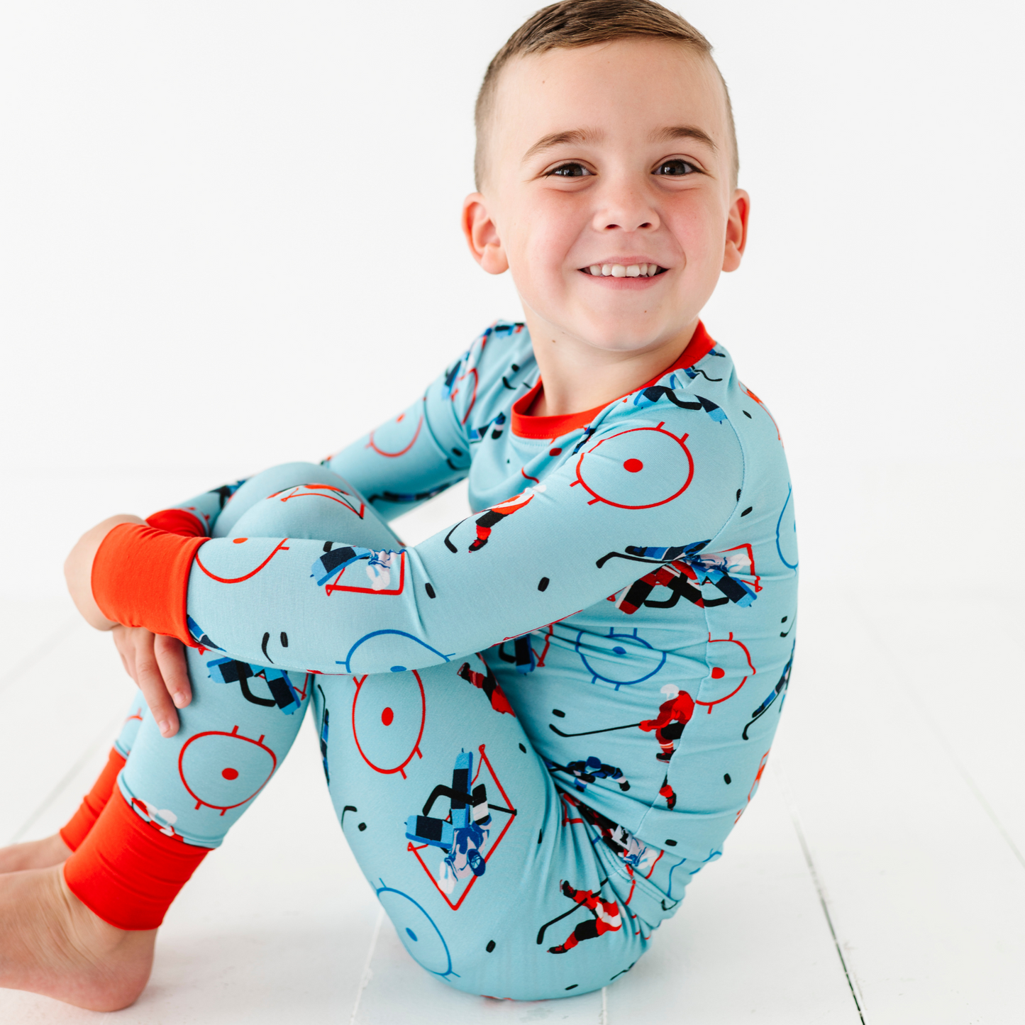 Kids Hockey pajamas by Kiki and Lulu