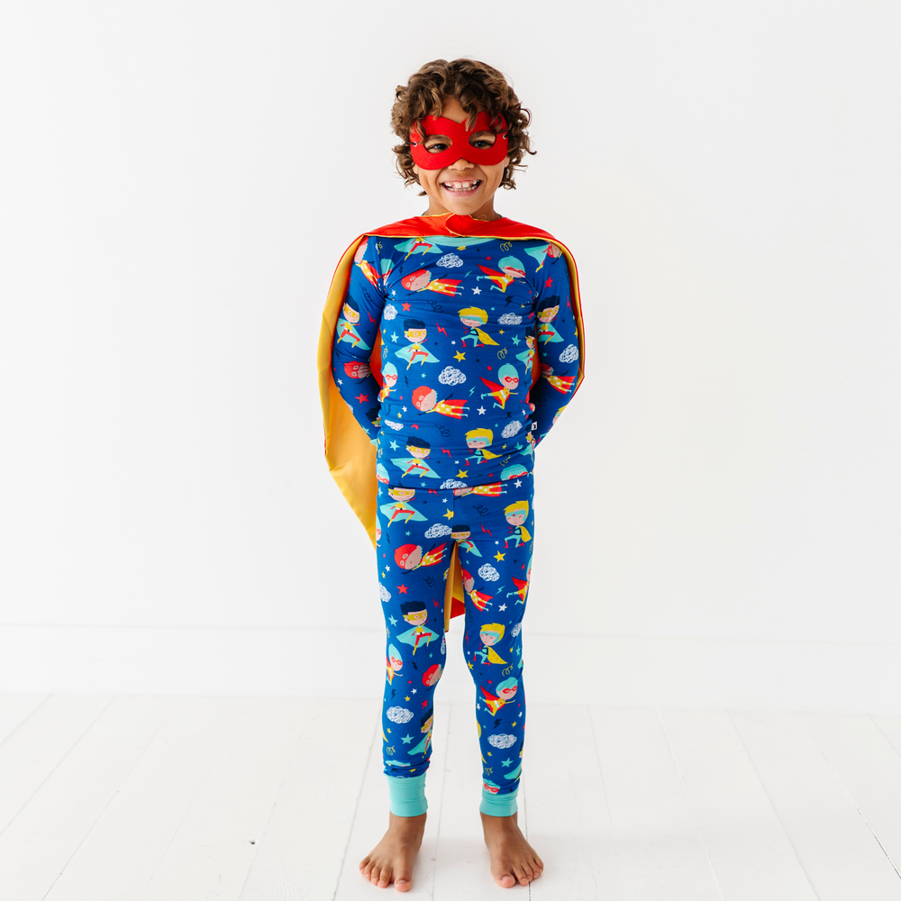 
                      
                        Cozy & Courageous Superhero Kids Pajamas
                      
                    