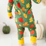 baby in fall pajamas 