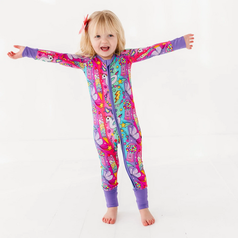 Cosmic Candyland Convertible Footie