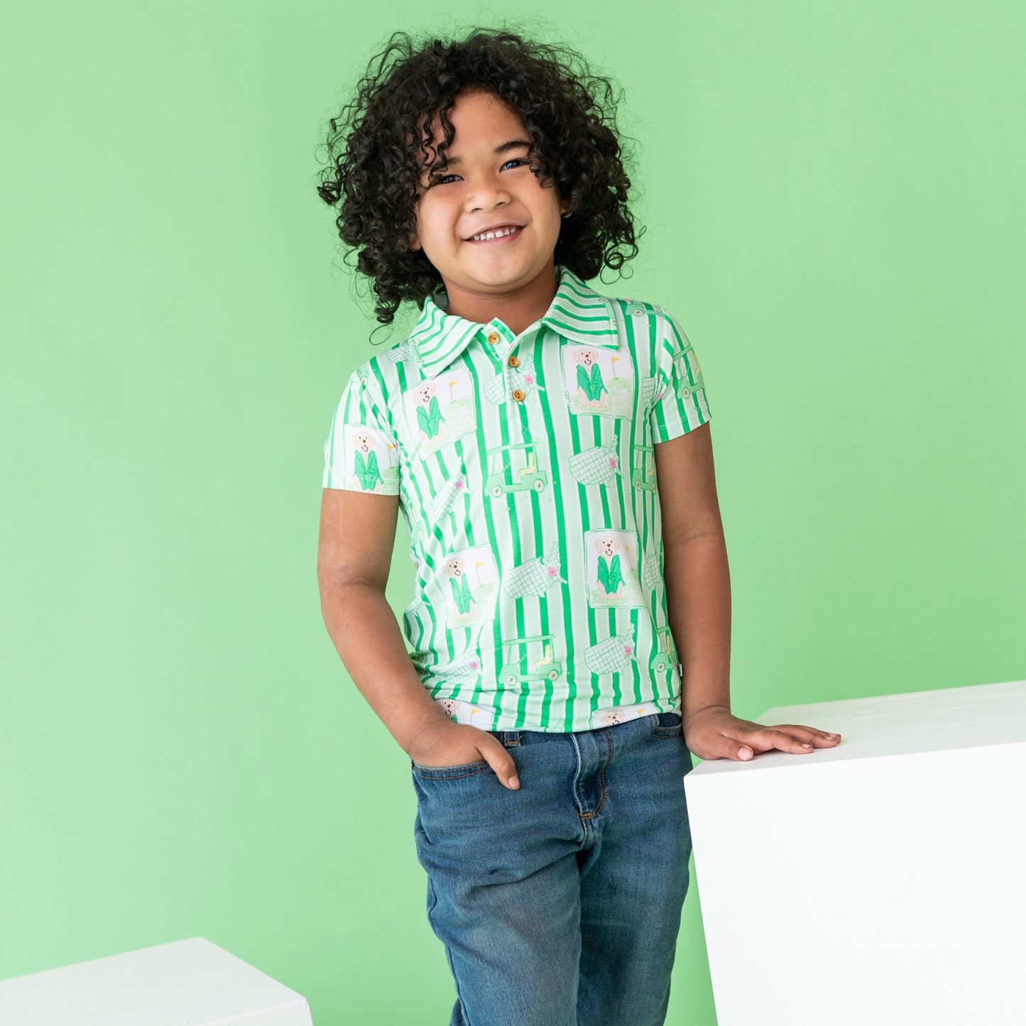 It's a Masters-Piece Kids Polo