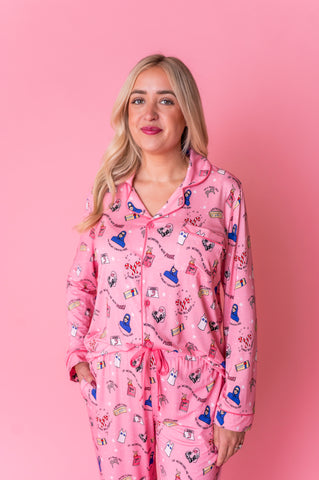 On Wednesday's We Wear Pink Women's Luxe Lounge