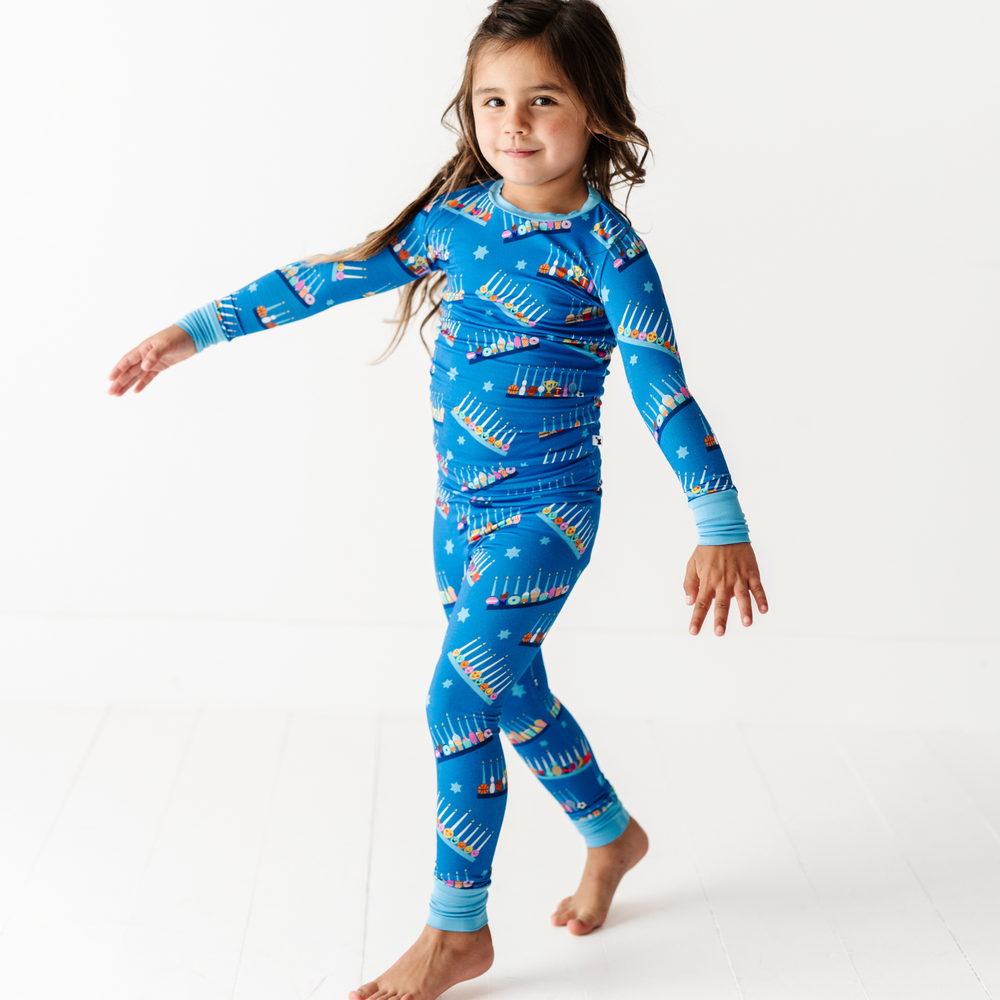 
                      
                        Girl in Hanukkah Pajamas
                      
                    