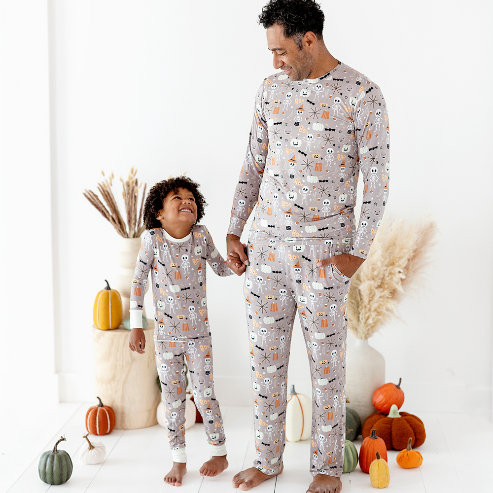 
                      
                        Man in Kiki+Lulu Halloween Pajamas
                      
                    