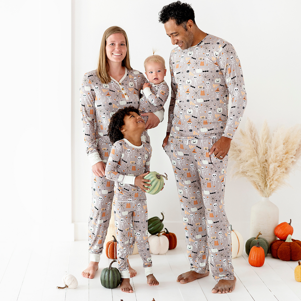 
                      
                        Man in Kiki+Lulu Halloween Pajamas
                      
                    