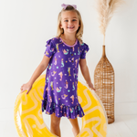 Mermaid in the U.S.A. Gown Toddler/Kids