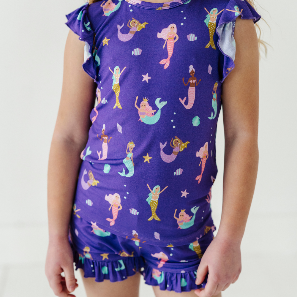 
                      
                        Mermaid in the U.S.A. Short Ruffle Pajamas Toddler/Kids
                      
                    